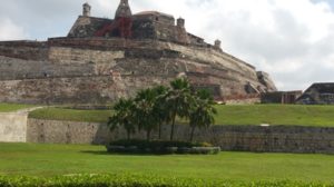 Fort in Cartagena, Columbia