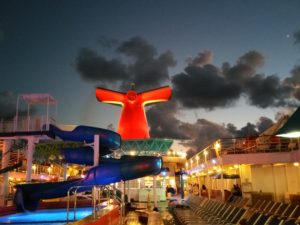 Carnival Ship at Night