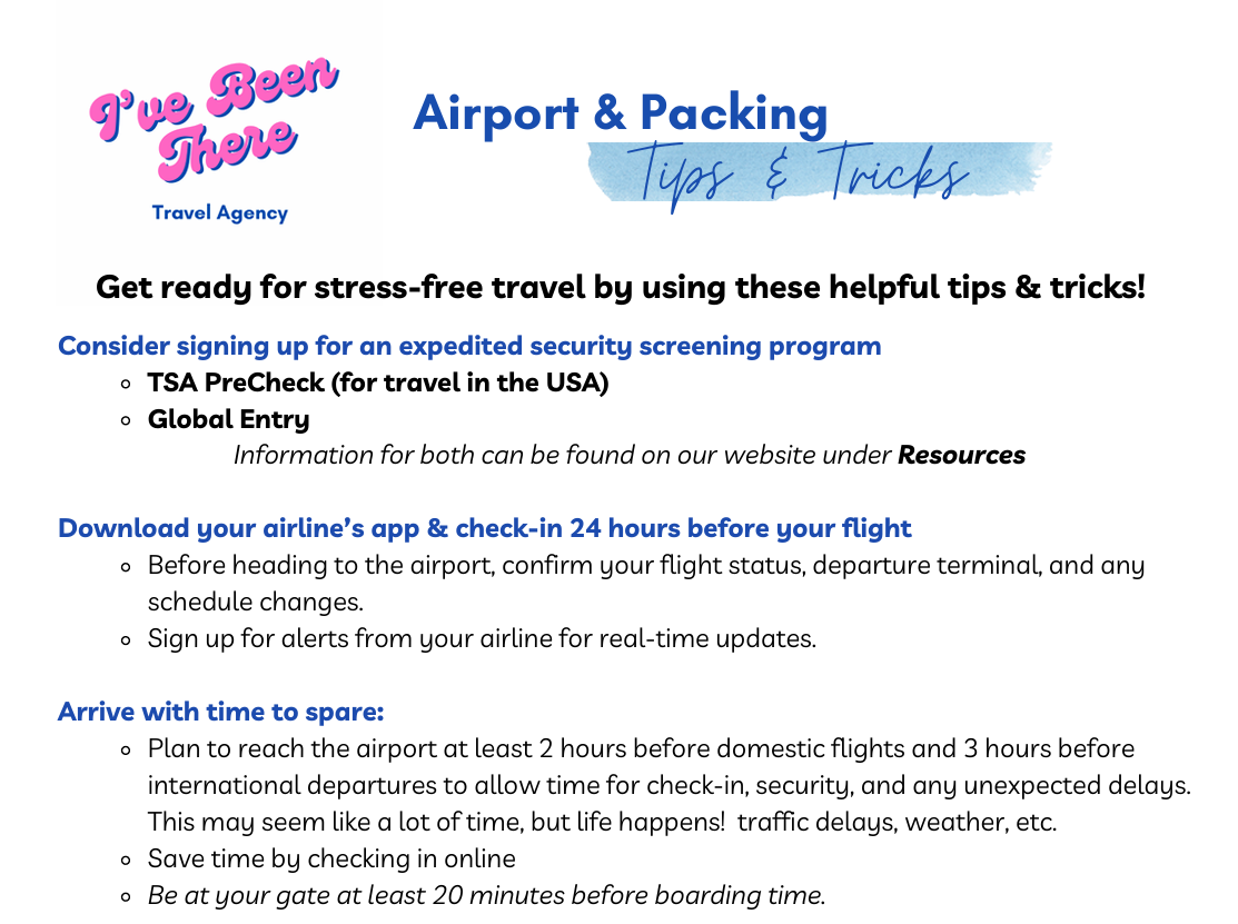 Airport Packing 1