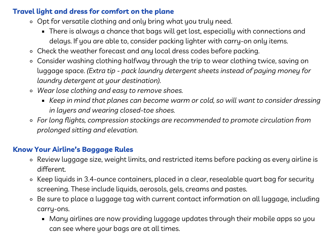 Airport Packing 3