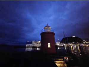 Lighthouse in Alesund Norway