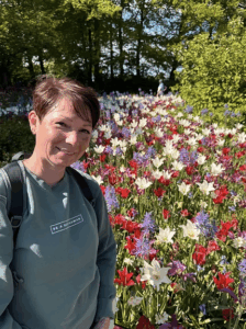 Jodi at Keukenhof Gardens