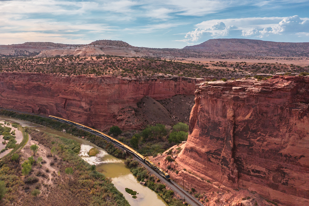 US Rockies By Train